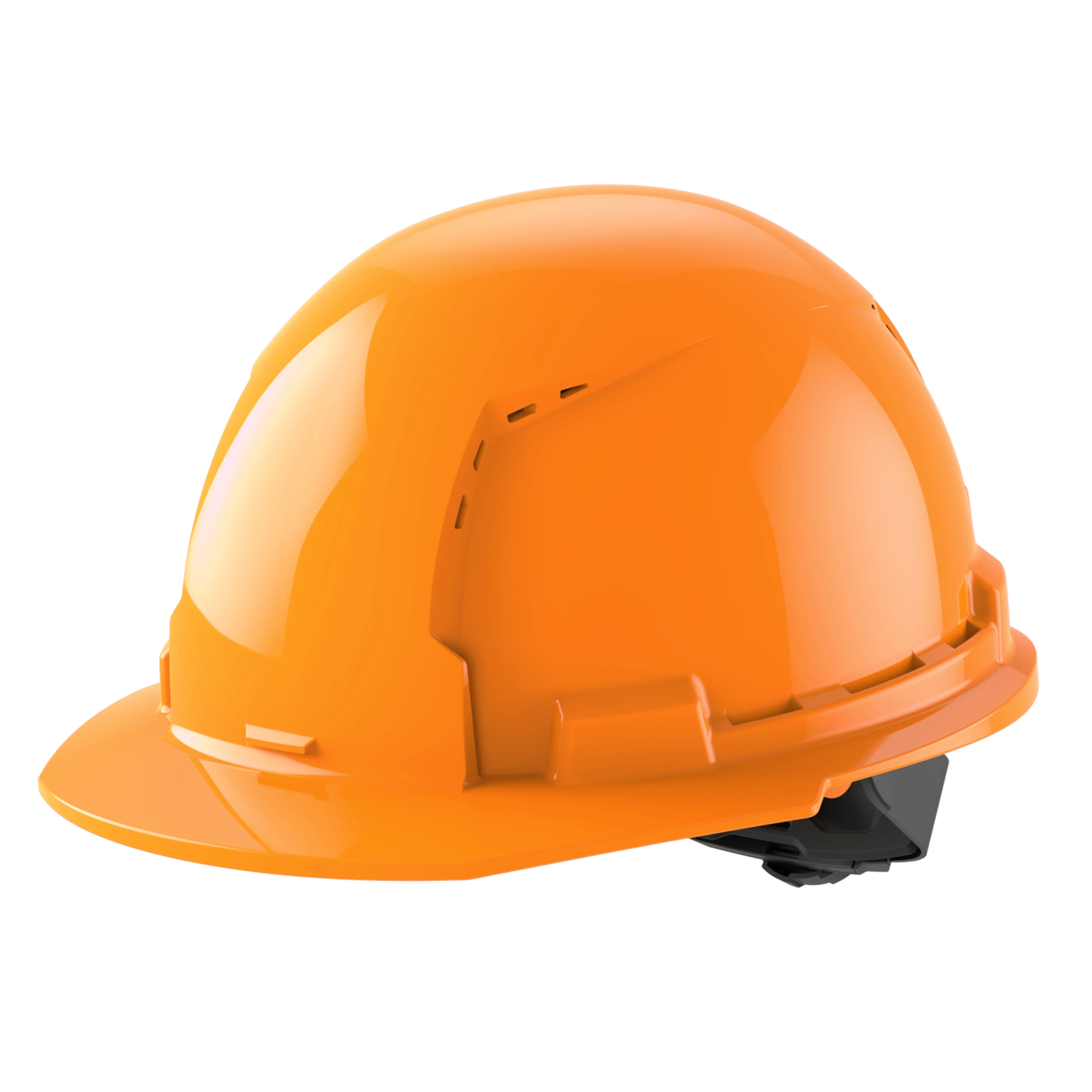 Milwaukee 48-73-1212, BOLT™ Orange Front Brim Vented Hard Hat w/4pt Ratcheting Suspension (USA) - Type 1, Class C