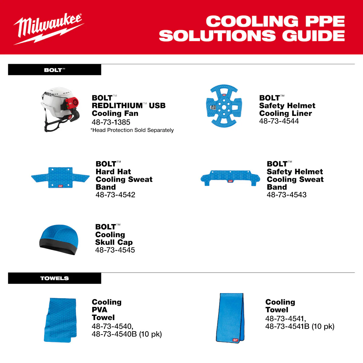 Milwaukee 48-73-1385, BOLT™ REDLITHIUM™ USB Cooling Fan - Image 20