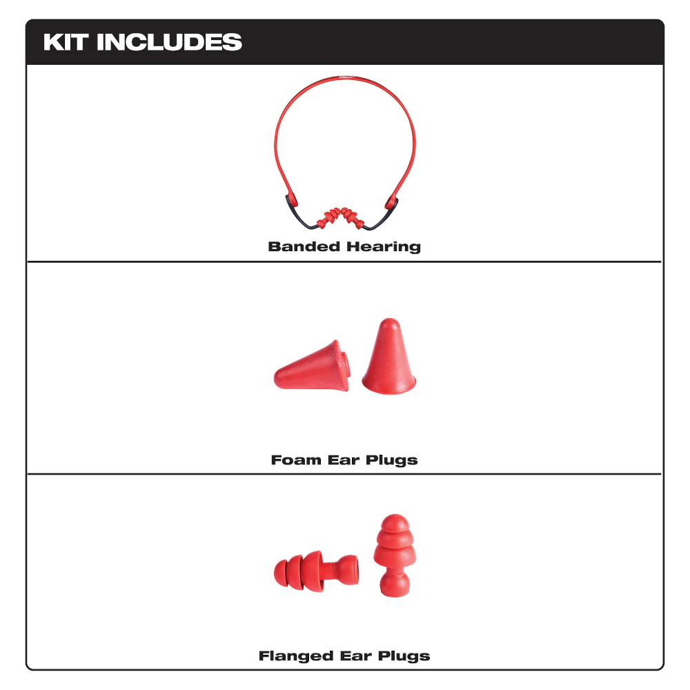 Milwaukee 48-73-3201, Banded Ear Plugs - Image 3