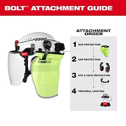 Milwaukee 48-73-3251, BOLT 26dB Hard Hat Earmuffs - Image 10