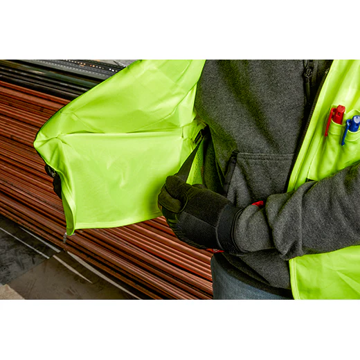 Milwaukee 48-73-5062, High Visibility Yellow Safety Vest - L/XL (CSA) - Image 3