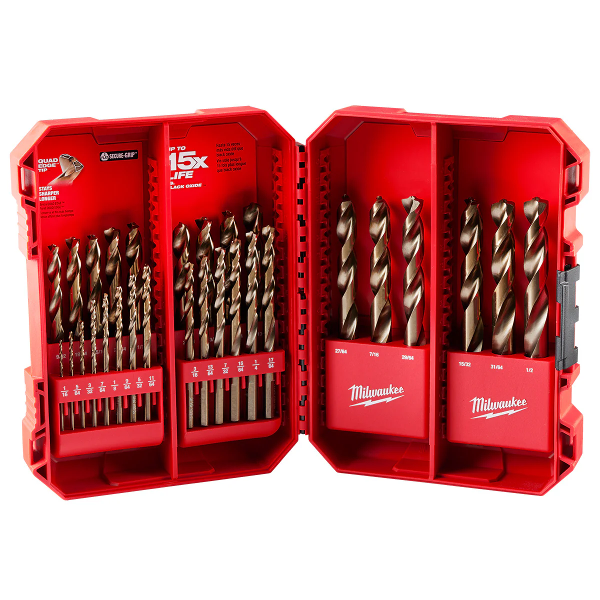 Milwaukee 48-89-2332, RED HELIX™ Cobalt Drill Bit Set – 29PC - Image 2