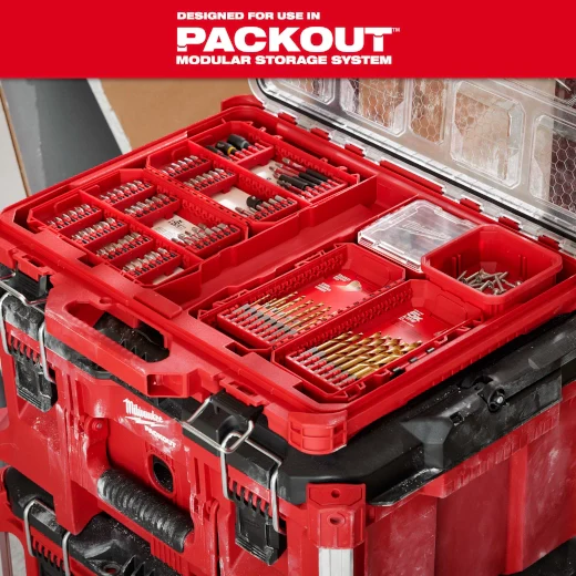 Milwaukee 48-89-4670, 15PC SHOCKWAVE™ Impact Duty RED HELIX™ Titanium Drill Bit Set - Image 3