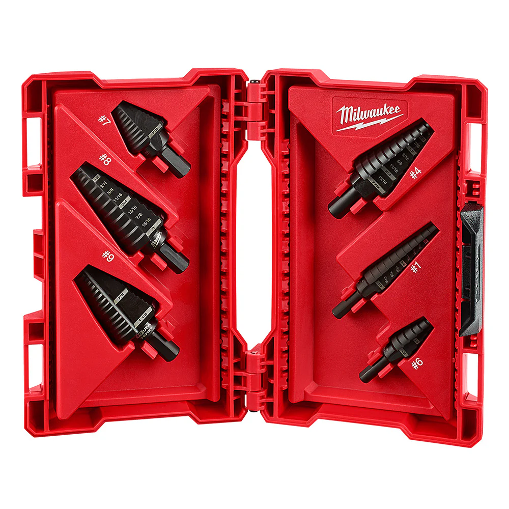 Milwaukee 48-89-9224, 6 pc Step Drill Bit Set - Image 8