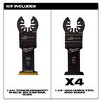 Milwaukee 49-10-9121, 5 PC Oscillating Blade Set - Image 3