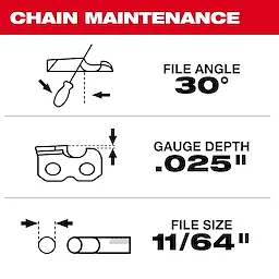 Milwaukee 49-16-2750, 8" Pruning Saw Chain - Image 3