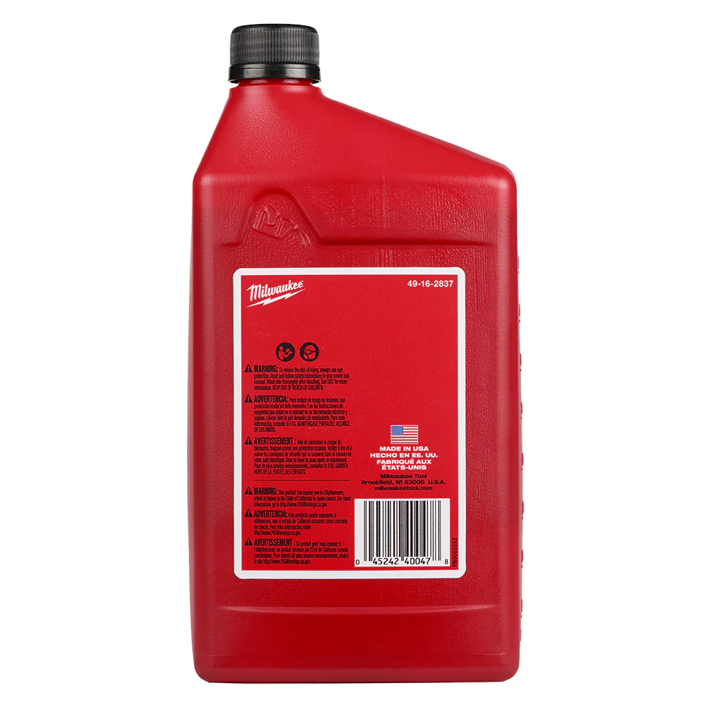 Milwaukee 49-16-2837, 1 Quart All Season Bar and Chain Oil - Image 2