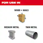 Milwaukee 49-22-1110, SAWZALL General Purpose 10pc Blade Set - Image 4