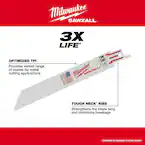 Milwaukee 49-22-1110, SAWZALL General Purpose 10pc Blade Set - Image 6