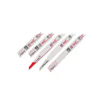 Milwaukee 49-22-3305, SAWZALL Demolition Nail-Embedded Wood and Metal Cutting Bi-Metal Reciprocating Saw Blade Set (5-Piece) - Image 3
