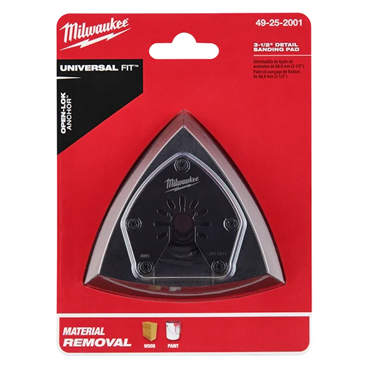 Milwaukee 49-25-2001, OPEN-LOK 3-1/2" TRIANGLE SANDING PAD 1PK - Image 6