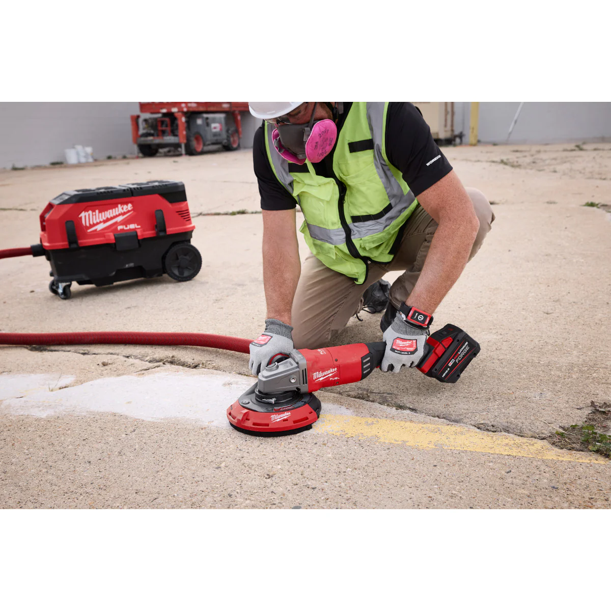 Milwaukee 49-40-6220, 7" Surface Grinding Dust Shroud - Image 6