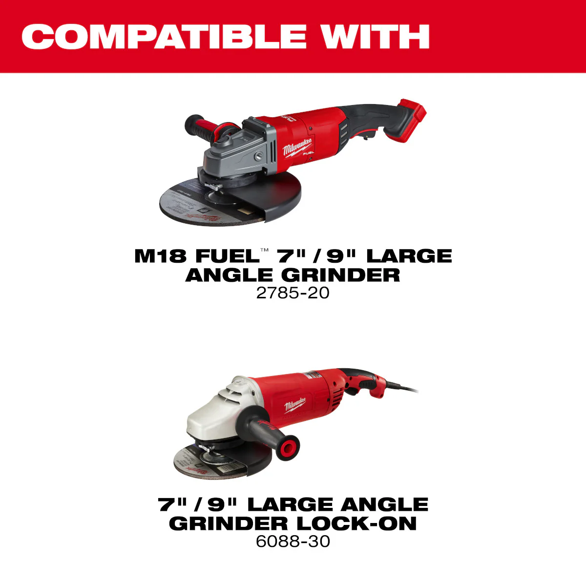 Milwaukee 49-40-6220, 7" Surface Grinding Dust Shroud - Image 7