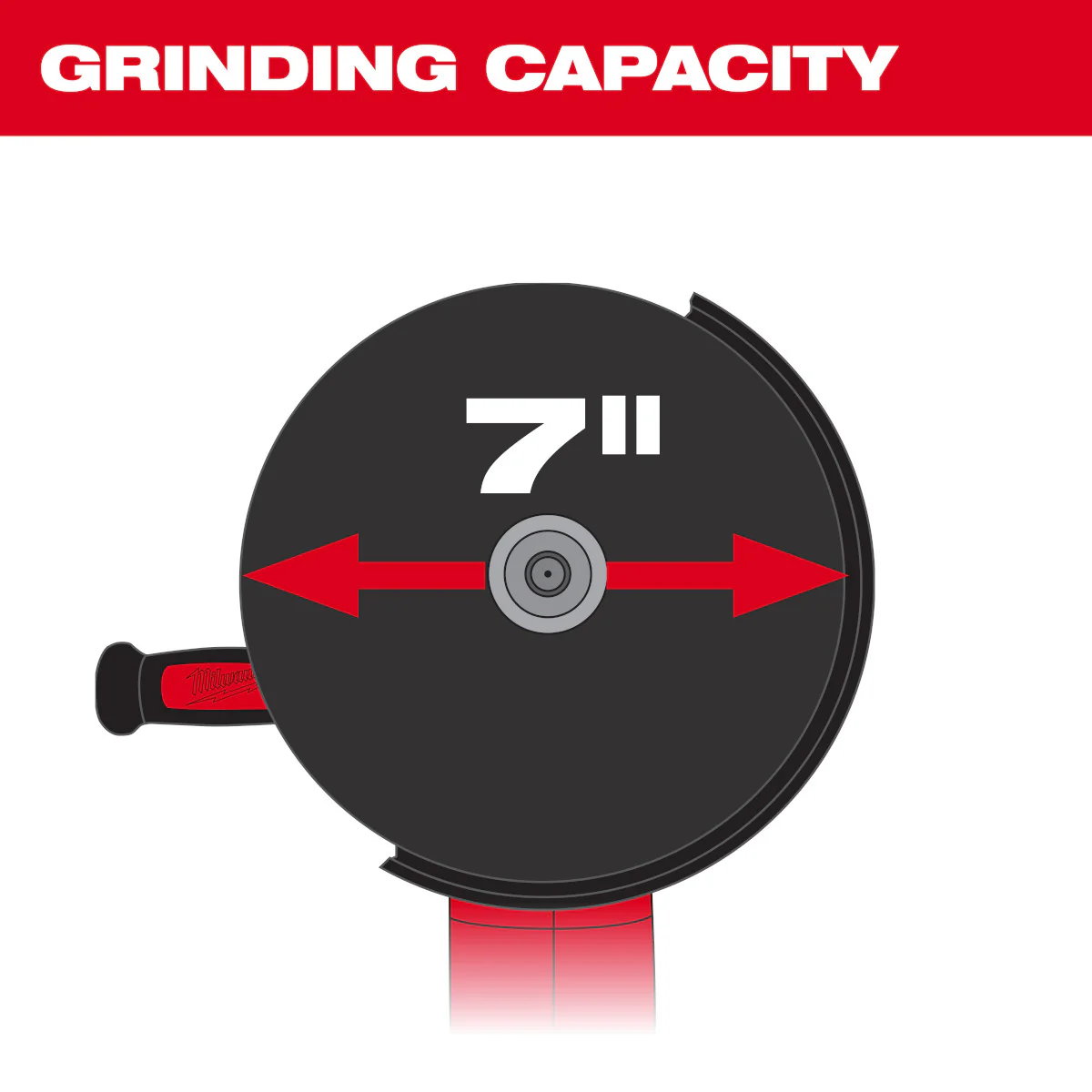 Milwaukee 49-40-6220, 7" Surface Grinding Dust Shroud - Image 8