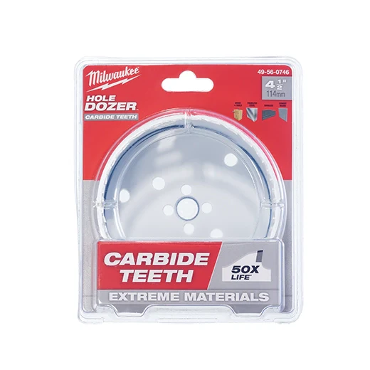 Milwaukee 49-56-0746, 4-1/2" HOLE DOZER with Carbide Teeth - Image 2