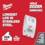 Milwaukee 49-56-0748, 5" HOLE DOZER with Carbide Teeth - Image 2