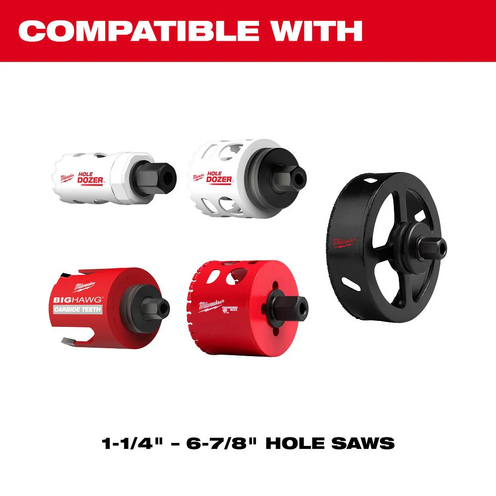 Milwaukee 49-56-7575, 2PK Large Thread Pin Adapters for QUIK-LOK™ Arbors - Image 4