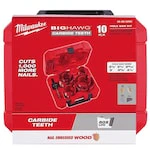 Milwaukee 49-56-9290, 10 PC BIG HAWG with Carbide Teeth Kit - Image 3
