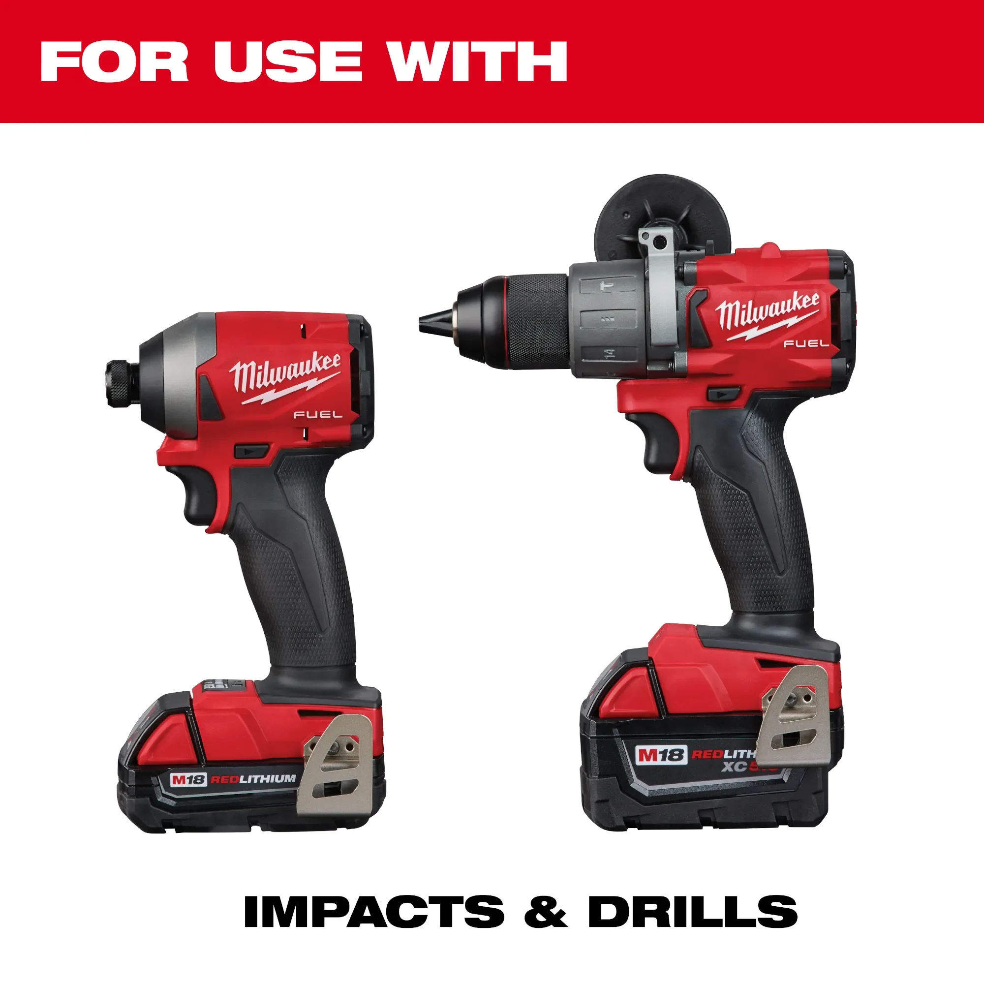 Milwaukee 49-66-4543, SHOCKWAVE Impact Duty™ 5/16” and 3/8” x 2-1/2” QUIK-CLEAR™ 2-in-1 Magnetic Nut Driver - Image 3