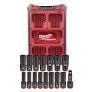 Milwaukee 49-66-6817, SHOCKWAVE Impact Duty™ Socket 1/2” Dr 15PC SAE TRAY Set - Image 5