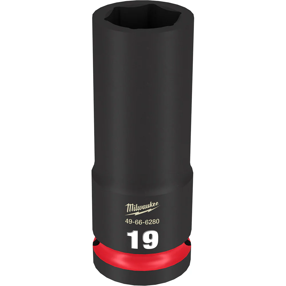 Milwaukee 49-66-7014, 1/2" Drive SHOCKWAVE Impact Duty Metric Deep 6 Point Socket Set - 14 Piece - Image 3
