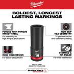 Milwaukee 49-66-7019, 3/4" Drive SHOCKWAVE Impact Duty Metric Standard 6 Point Socket Set - 8 Piece - Image 8