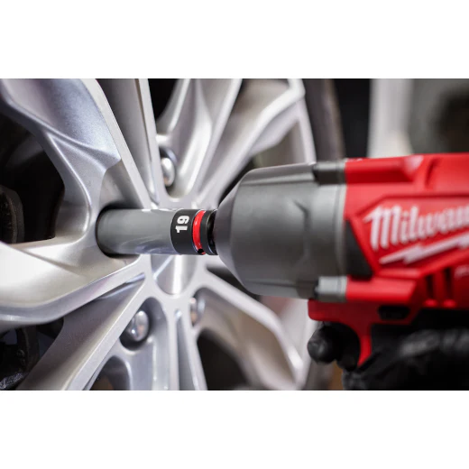 Milwaukee 49-66-7831, SHOCKWAVE Impact Duty™ 1/2 Drive SAE & Metric 5PC Lug Nut Wheel Socket Set - Image 4