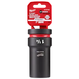 Milwaukee 49-66-7844, SHOCKWAVE Impact Duty™ 1" Drive 1-1/4" Thin Wall Extra Deep 6 Point Socket - Image 2
