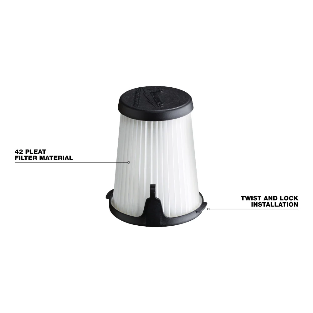 Milwaukee 49-90-1950, Dry Filter Kit-M12 For 0850 - Image 2
