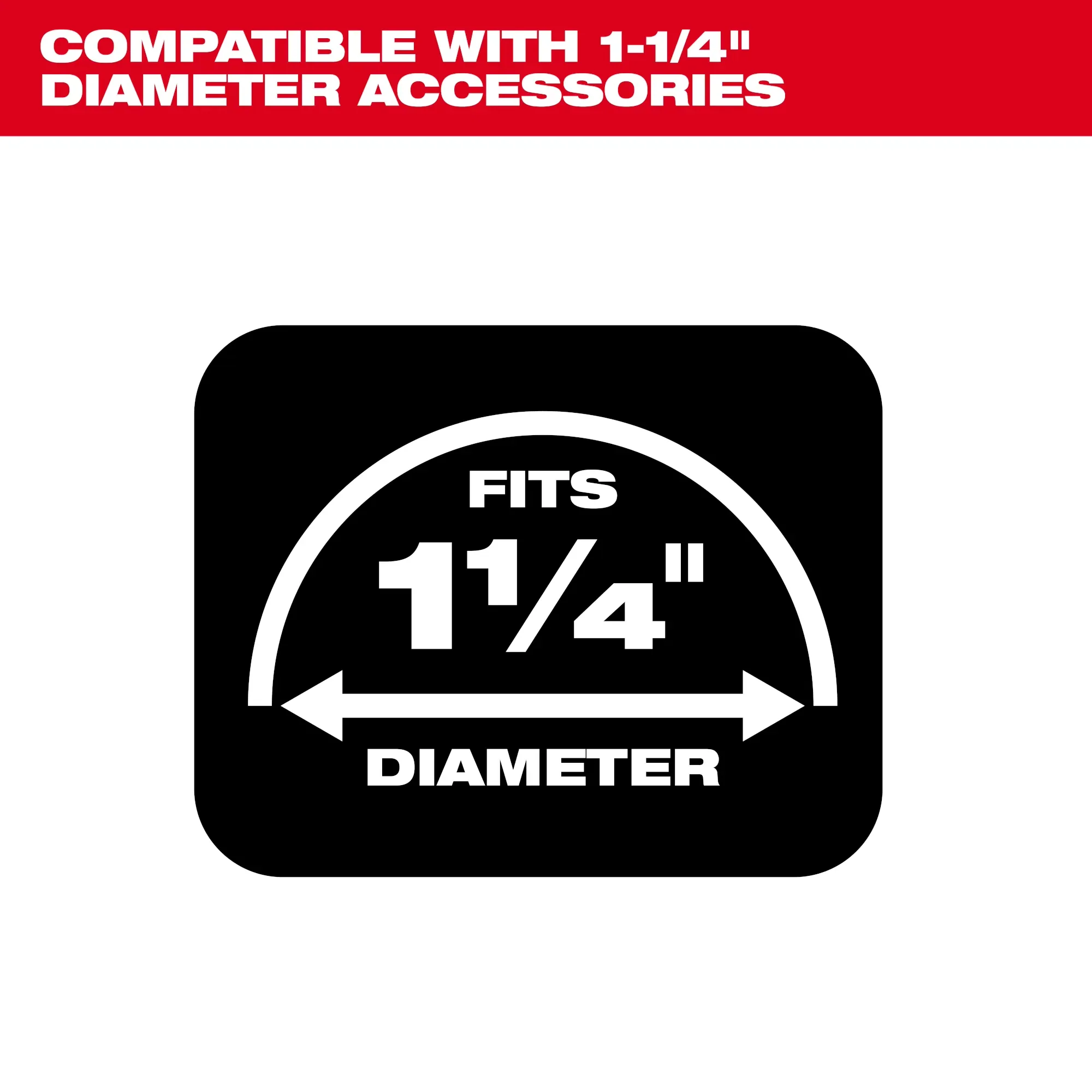 Milwaukee 49-90-2014, 1-1/4” x 2’ to 6’ Expandable Hose - Image 4
