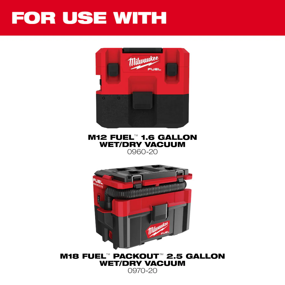 Milwaukee 49-90-2016, 3 Pk Fleece Dust Bags for Milwaukee 0960-20 and 0970-20 - Image 2