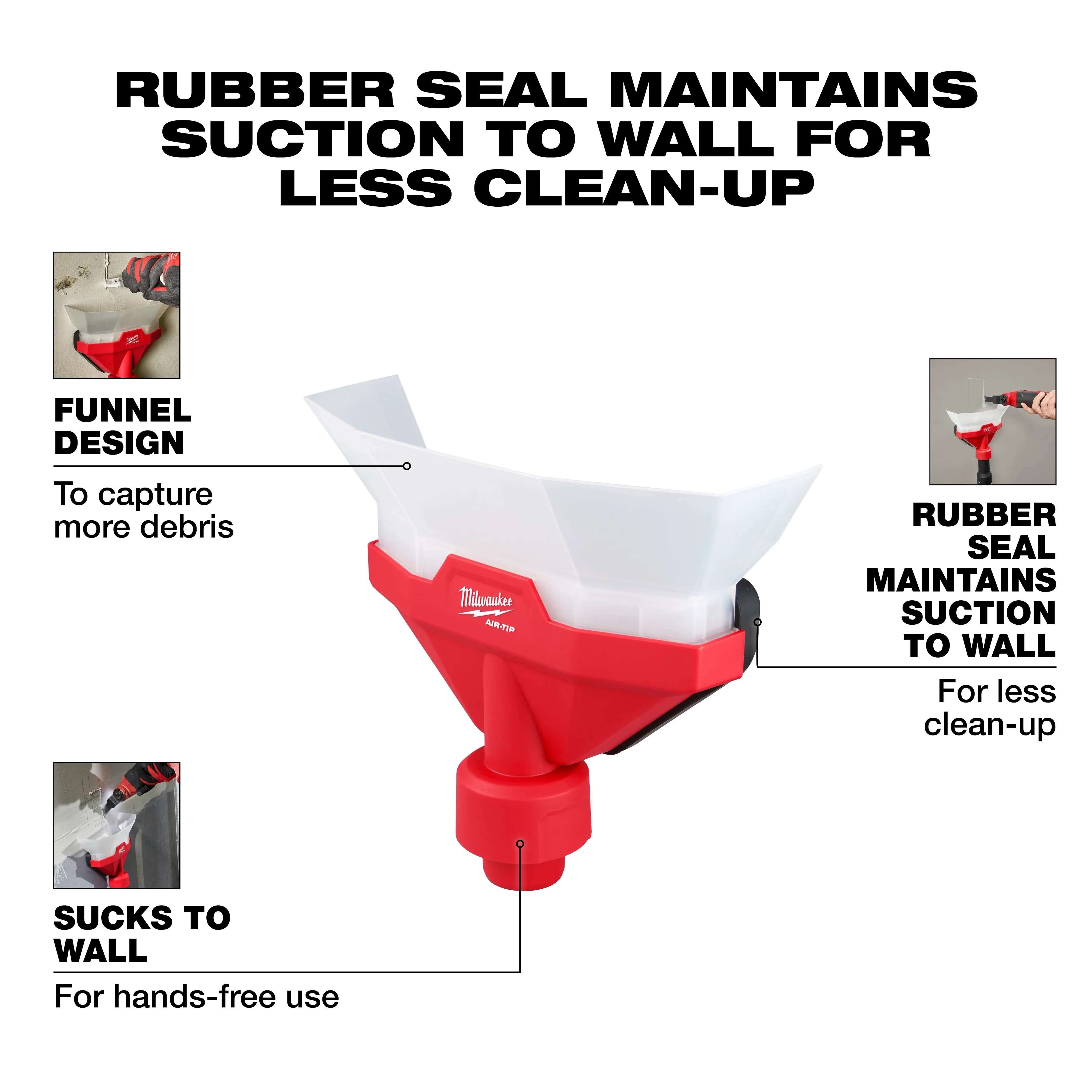 Milwaukee 49-90-2022, AIR-TIP™ Dust Collector - Image 4