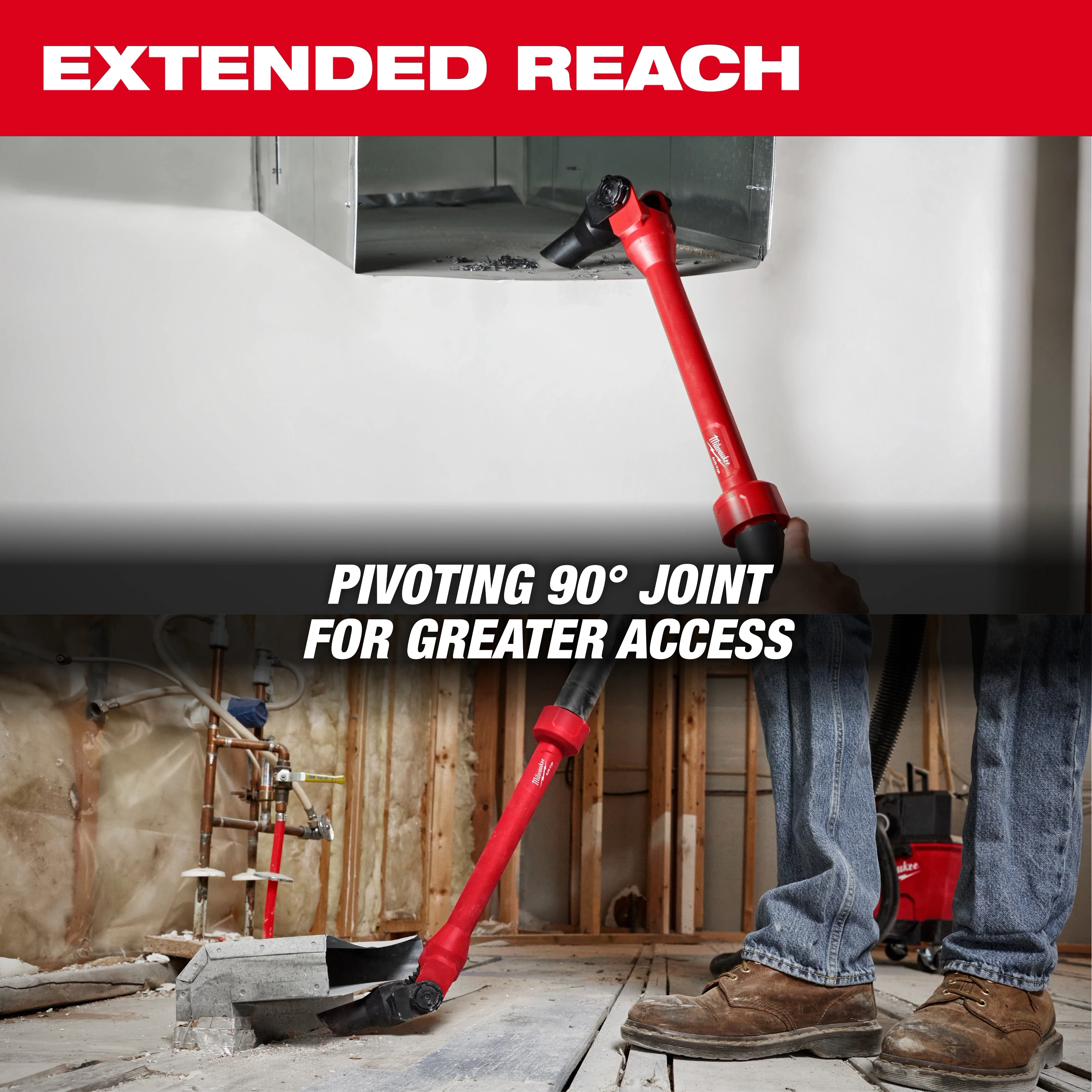 Milwaukee 49-90-2031, AIR-TIP™ Pivoting Extension Wand - Image 3