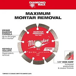 Milwaukee 49-93-7405, 4 1/2" Tuck Point Segmented - Image 3