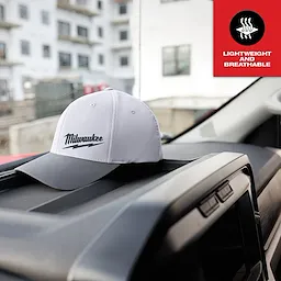 Milwaukee 507G-LXL, WORKSKIN PERFORMANCE FITTED HATS - GRAY LXL - Image 5