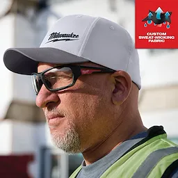 Milwaukee 507G-LXL, WORKSKIN PERFORMANCE FITTED HATS - GRAY LXL - Image 8