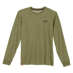 Milwaukee 604GN-L, HYBRID WORK TEE- LS GREEN L - Image 2