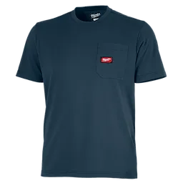 Milwaukee 605BL-2X, HEAVY DUTY POCKET T - SS BLUE 2X - Image 2