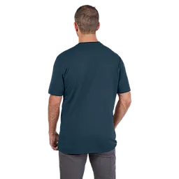 Milwaukee 605BL-2X, HEAVY DUTY POCKET T - SS BLUE 2X - Image 3