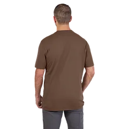 Milwaukee 605BR-3X, HEAVY DUTY POCKET T - SS BROWN 3X - Image 2