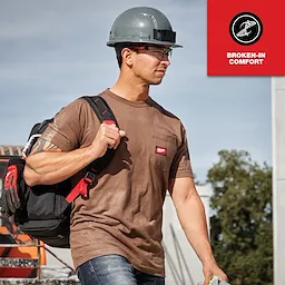 Milwaukee 605BR-3X, HEAVY DUTY POCKET T - SS BROWN 3X - Image 9