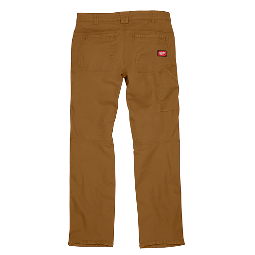 Milwaukee 701K Men's Heavy Duty Flex Work Pants with 6 Pockets - Khaki (Discontinued) - Image 5