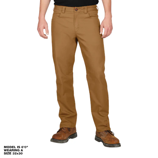 Milwaukee 701K Men's Heavy Duty Flex Work Pants with 6 Pockets - Khaki (Discontinued) - Image 7