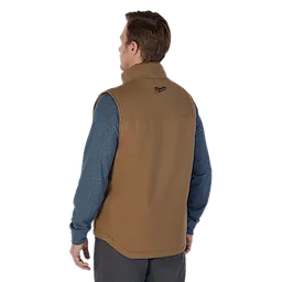 Milwaukee 801BR-2X, HEAVY DUTY SHERPA-LINED VEST- BROWN 2X - Image 3