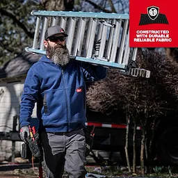 Milwaukee M250B, GRIDIRON™ Full-Zip Hoodie Black - M - Image 12