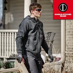 Milwaukee M250B, GRIDIRON™ Full-Zip Hoodie Black - XL - Image 11