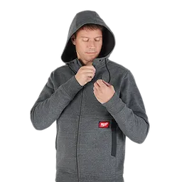 Milwaukee M250G, GRIDIRON™ Full-Zip Hoodie Gray - M - Image 3