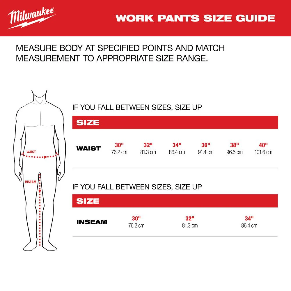 Milwaukee M650 Mens Everyday Work Pants - Image 7