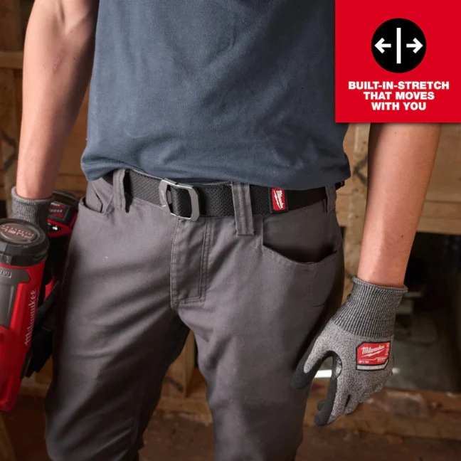 Milwaukee M760B FREEFLEX 1.5″ Nylon Webbing Belt - Image 5