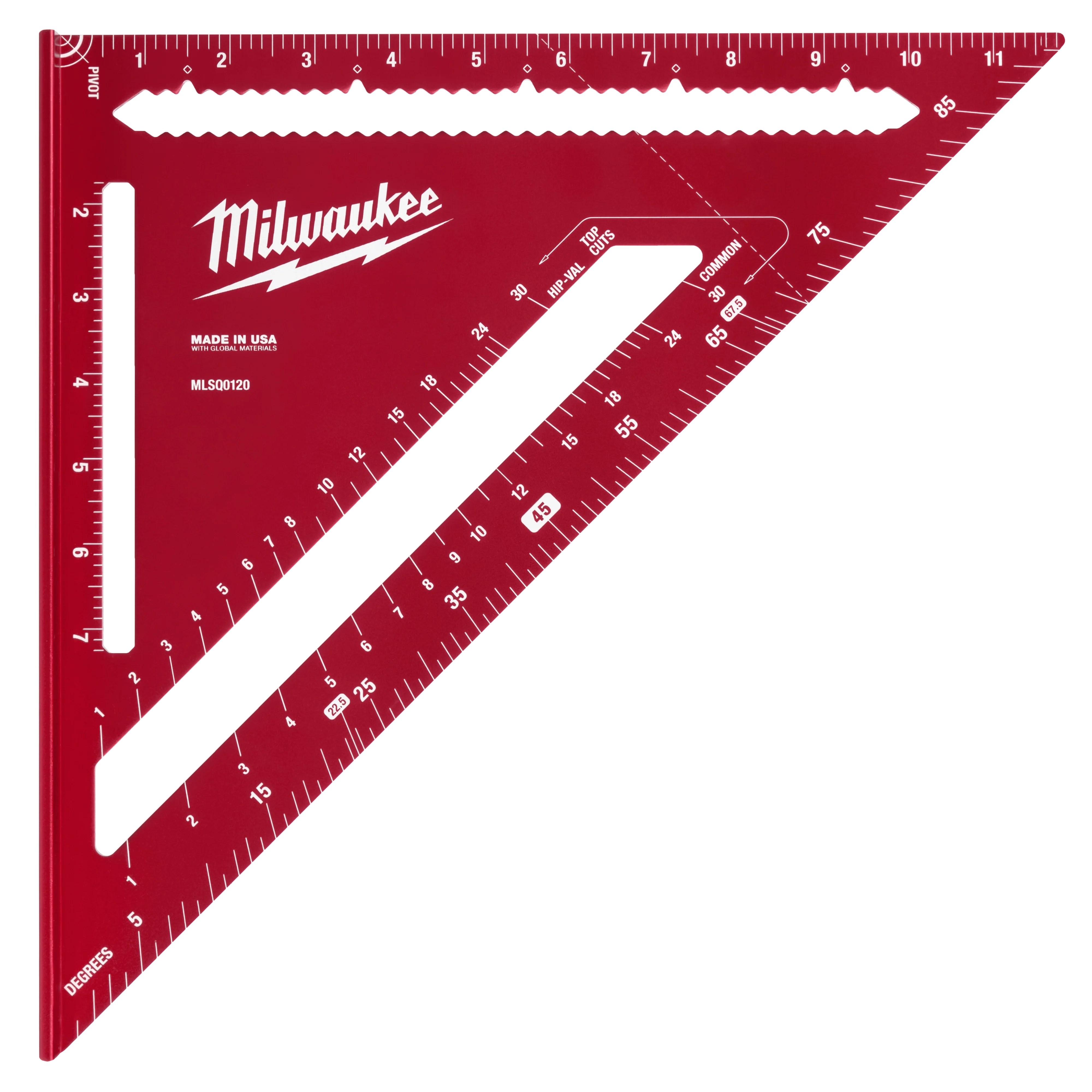 Milwaukee MLSQ0120, 12" Rafter Square